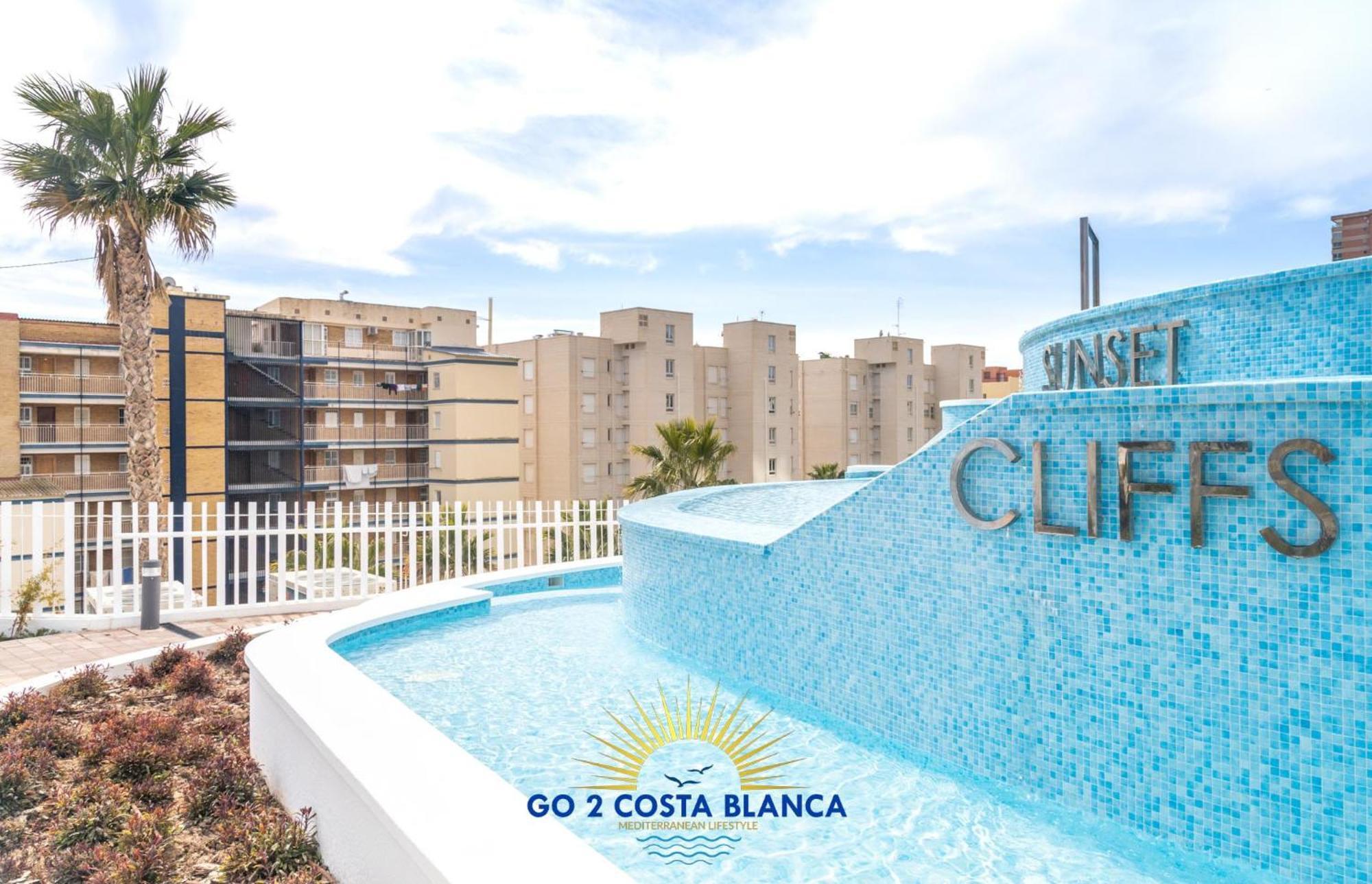 Sunset Cliffs Deluxe Apartman Benidorm Kültér fotó